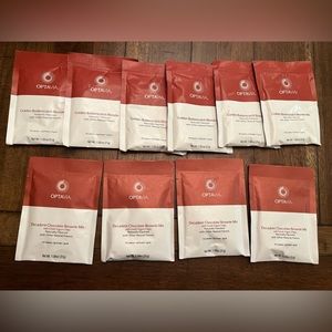 Optavia/ 10 fuelings/ 6 Golden Butterscotch Blondie Mix & 4 Chocolate Brownie